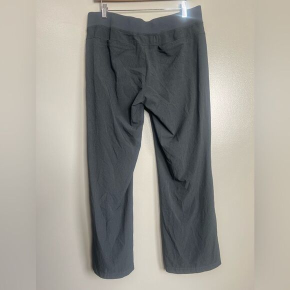 Athleta mid town pull on trousers athletic pants size 12 T activewear sporty - Picture 5 of 6